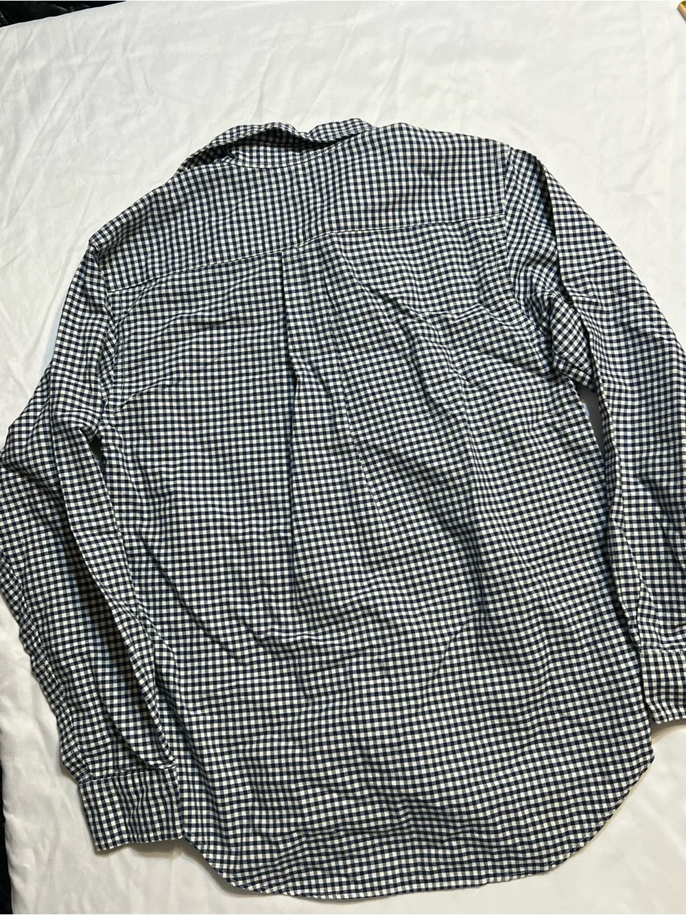 Polo by Ralph Lauren Navy & White Gingham Button-Down Shirt